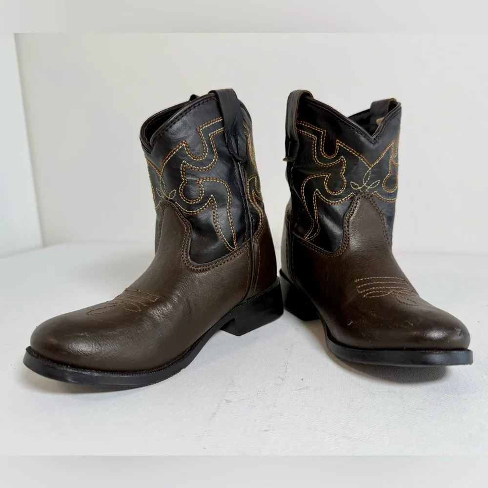 Smoky Mountain Kids' Monterey Western Cowboy Cowgirl Boots Size 8